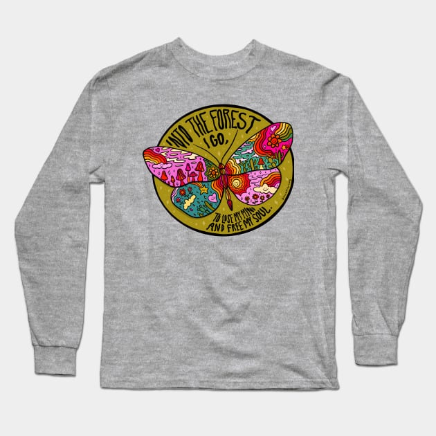 Into the Forest Long Sleeve T-Shirt by Doodle by Meg